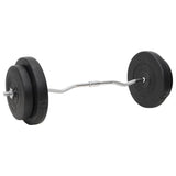 NNEVL Barbell and Dumbbell with Plates Set 120 kg