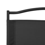 NNEVL Camping Chairs 2 pcs Black 54x43x59 cm Oxford Fabric