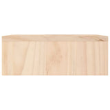 NNEVL Monitor Stand 100x27x10 cm Solid Wood Pine