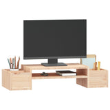 NNEVL Monitor Stand 70x27.5x15 cm Solid Wood Pine