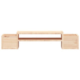 NNEVL Monitor Stand 70x27.5x15 cm Solid Wood Pine