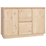 NNEVL Sideboard 111x34x75 cm Solid Wood Pine