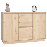 NNEVL Sideboard 111x34x75 cm Solid Wood Pine