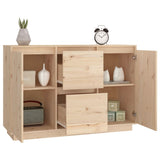 NNEVL Sideboard 111x34x75 cm Solid Wood Pine