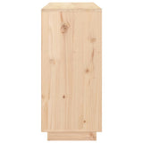 NNEVL Sideboard 111x34x75 cm Solid Wood Pine