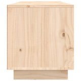 NNEVL TV Cabinet 140x35x40 cm Solid Wood Pine