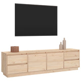 NNEVL TV Cabinet 176x37x47.5 cm Solid Wood Pine