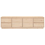 NNEVL TV Cabinet 176x37x47.5 cm Solid Wood Pine