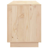 NNEVL TV Cabinet 176x37x47.5 cm Solid Wood Pine