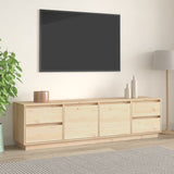 NNEVL TV Cabinet 176x37x47.5 cm Solid Wood Pine