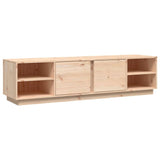 NNEVL TV Cabinet 156x40x40 cm Solid Wood Pine