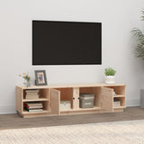 NNEVL TV Cabinet 156x40x40 cm Solid Wood Pine