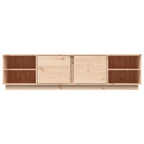 NNEVL TV Cabinet 156x40x40 cm Solid Wood Pine