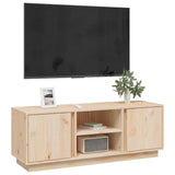 NNEVL TV Cabinet 110x35x40.5 cm Solid Wood Pine