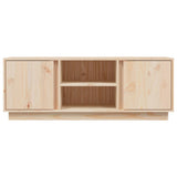 NNEVL TV Cabinet 110x35x40.5 cm Solid Wood Pine