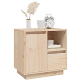 NNEVL Bedside Cabinets 2 pcs 50x34x50 cm Solid Wood Pine