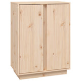 NNEVL Sideboard 60x35x80 cm Solid Wood Pine