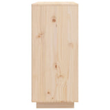 NNEVL Sideboard 60x35x80 cm Solid Wood Pine