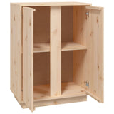 NNEVL Sideboard 60x35x80 cm Solid Wood Pine