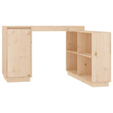 NNEVL Desk 110x50x75 cm Solid Wood Pine