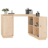 NNEVL Desk 110x50x75 cm Solid Wood Pine