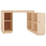 NNEVL Desk 110x50x75 cm Solid Wood Pine