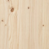 NNEVL Desk 110x50x75 cm Solid Wood Pine