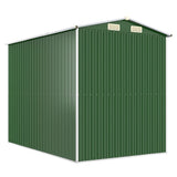 NNEVL Garden Shed Green 192x274x223 cm Galvanised Steel