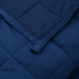 NNEVL Weighted Blanket Blue 120x180 cm 9 kg Fabric