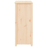 NNEVL Highboard 83x41.5x100 cm Solid Wood Pine