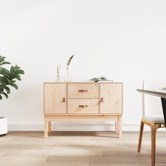 NNEVL Sideboard 110x40x78 cm Solid Wood Pine