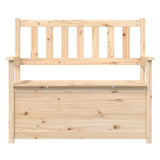 NNEVL Bench 112.5x51.5x96.5 cm Solid Wood Pine