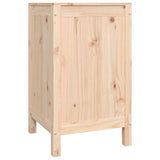 NNEVL Laundry Box 44x44x76 cm Solid Wood Pine