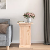 NNEVL Flower Stand 40x40x60 cm Solid Wood Pine