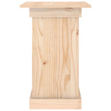 NNEVL Flower Stand 40x40x60 cm Solid Wood Pine