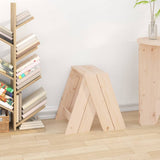 NNEVL Stools 2 pcs 40x40x45 cm Solid Wood Pine
