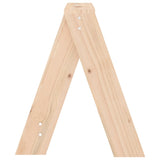 NNEVL Stools 2 pcs 40x40x45 cm Solid Wood Pine