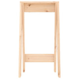 NNEVL Stools 2 pcs 40x40x75 cm Solid Wood Pine
