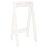 NNEVL Stools 2 pcs White 40x40x75 cm Solid Wood Pine