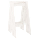 NNEVL Stools 2 pcs White 40x40x75 cm Solid Wood Pine
