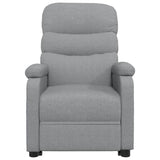 NNEVL Stand up Massage Chair Light Grey Fabric