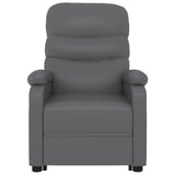 NNEVL Stand up Massage Chair Grey Faux Leather