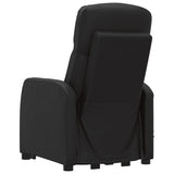 NNEVL Stand up Massage Reclining Chair Black Faux Leather