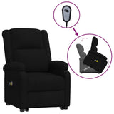 NNEVL Stand up Massage Reclining Chair Black Fabric