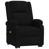 NNEVL Stand up Massage Reclining Chair Black Fabric