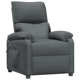 NNEVL Stand Up Recliner Chair Dark Grey Fabric