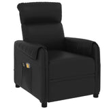 NNEVL Stand up Massage Chair Black Faux Leather