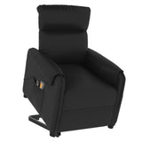 NNEVL Stand up Massage Chair Black Faux Leather