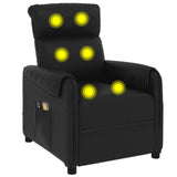 NNEVL Stand up Massage Chair Black Faux Leather