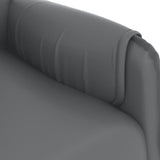 NNEVL Stand up Massage Chair Grey Faux Leather